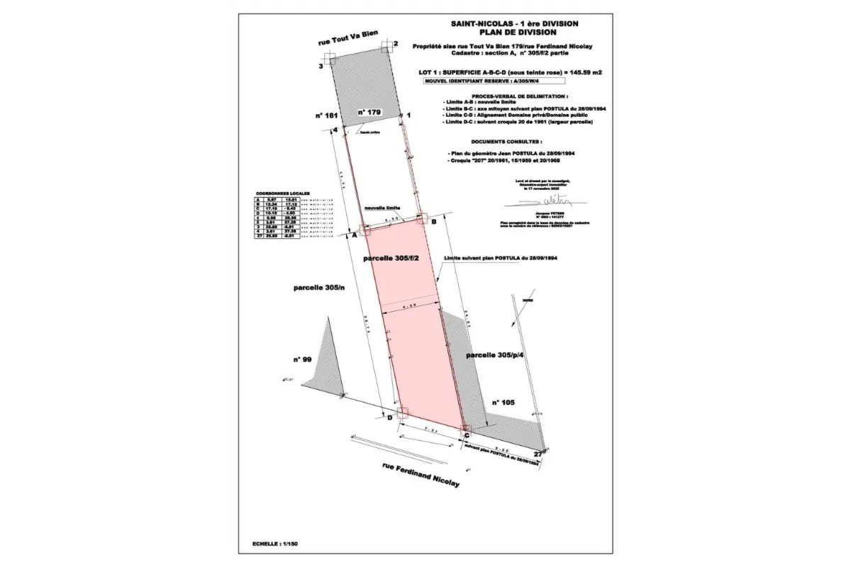 Terrain à vendre à Saint-Nicolas 4420 65000.00€  chambres m² - annonce 685548