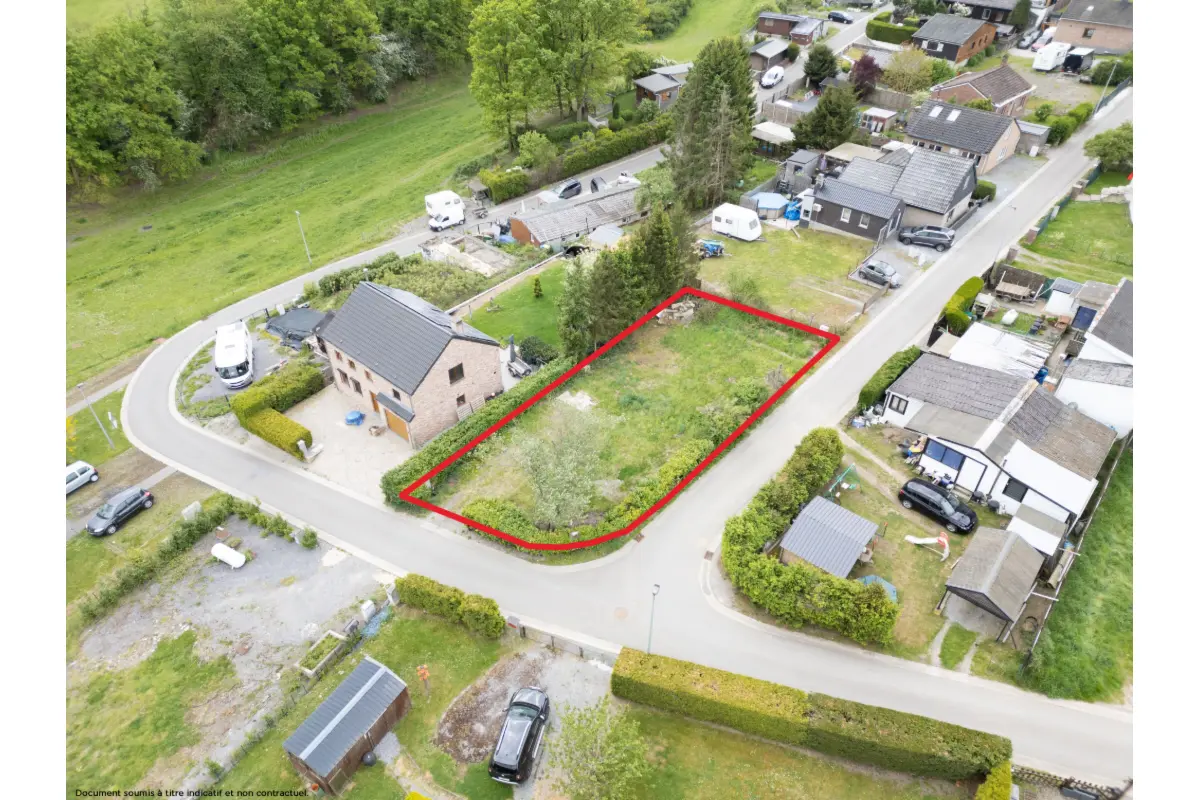 Terrain à vendre à Noiseux 5377 55000.00€  chambres m² - annonce 685538