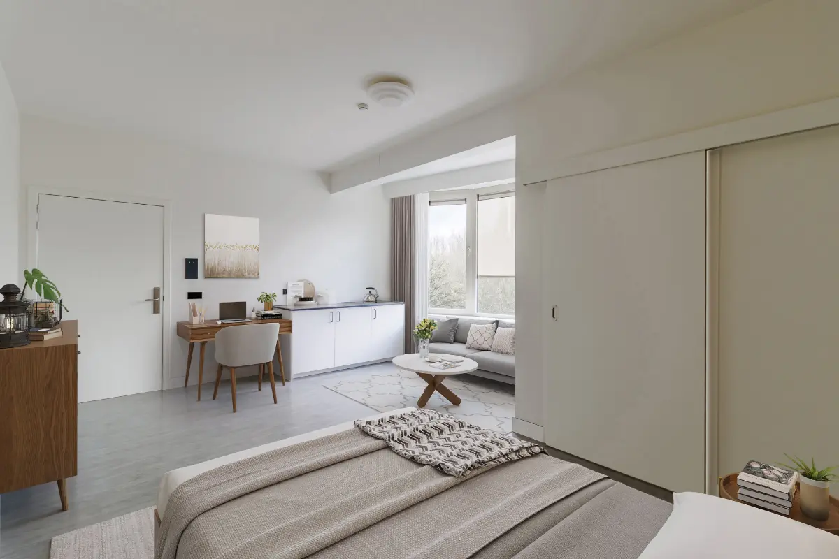 Appartement à louer à Gand 9000 525.00€ 1 chambres 17.23m² - annonce 685334