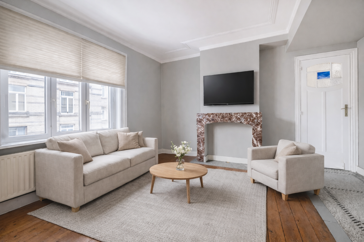 Appartement te  koop in Schaarbeek 1030 185000.00€ 1 slaapkamers 41.00m² - Zoekertje 685322