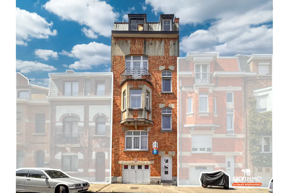 Immeuble de rapport - Immeuble à appartement à vendre à Schaerbeek 1030 549000.00€ 5 chambres 232.00m² - annonce 686098