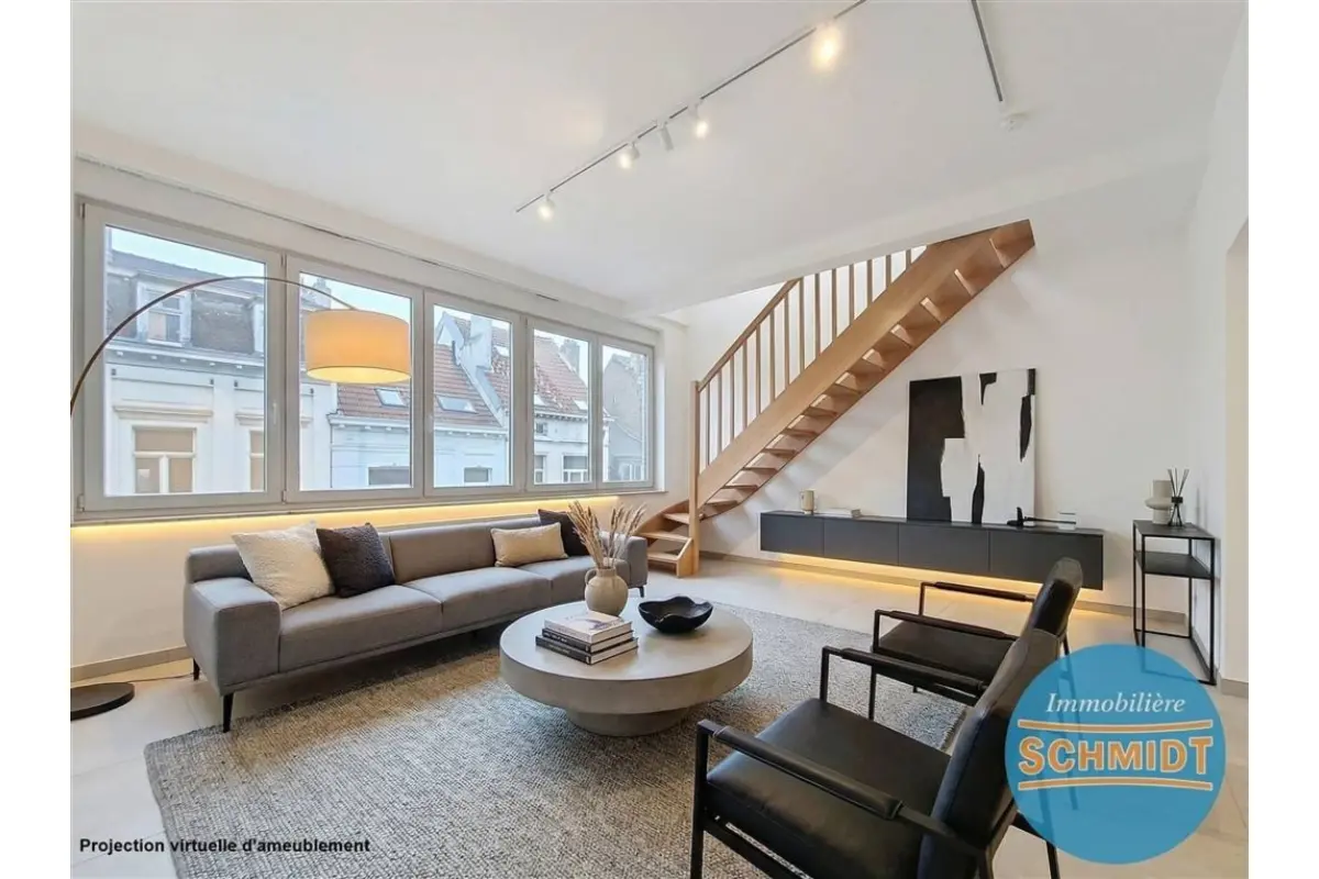 Penthouse à louer à Uccle 1180 1350.00€ 2 chambres 86.00m² - annonce 686779