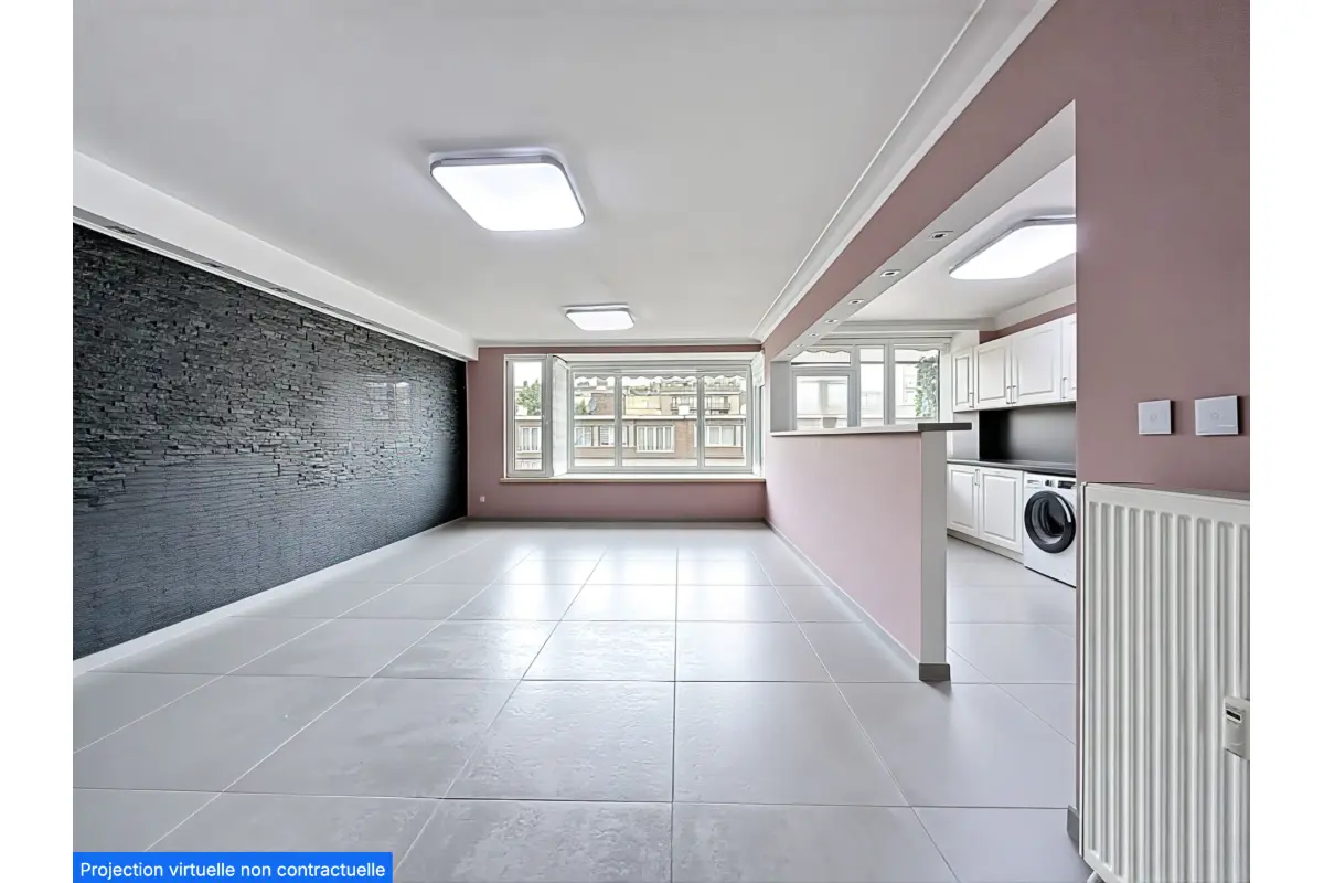 Appartement à  à Molenbeek-Saint-Jean 1080 249000.00€ 2 chambres 104.00m² - annonce 686773