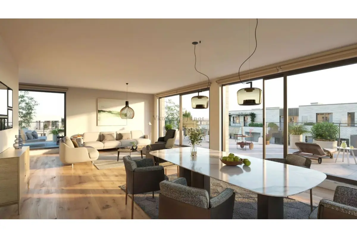 Penthouse te  koop in Ukkel 1180 780000.00€ 3 slaapkamers 139.20m² - Zoekertje 687262