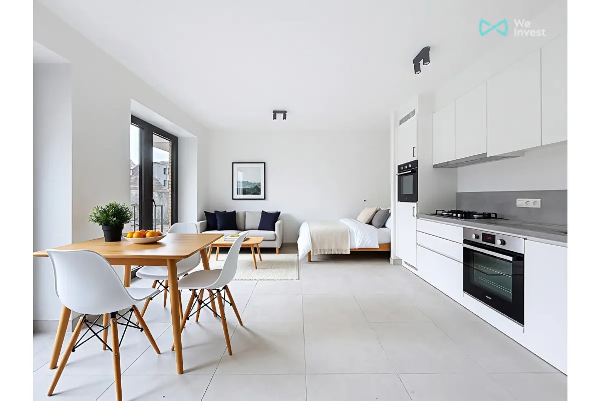 Studio à louer à Schaerbeek 1030 1000.00€ 0 chambres 45.00m² - annonce 688376