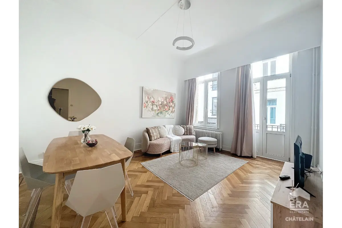 Appartement te  in Elsene 1050 1250.00€ 1 slaapkamers 60.00m² - Zoekertje 687753