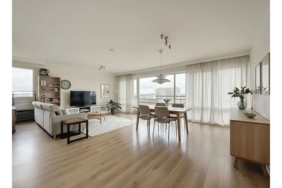 Appartement te  koop in Ganshoren 1083 379000.00€ 3 slaapkamers 140.00m² - Zoekertje 689992