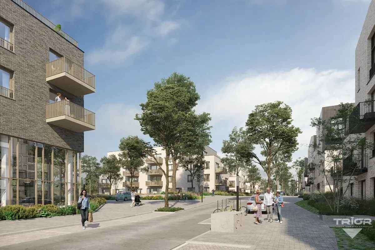 Rez-de-chaussée à louer à Nivelles 1400 1100.00€ 2 chambres 85.00m² - annonce 689676