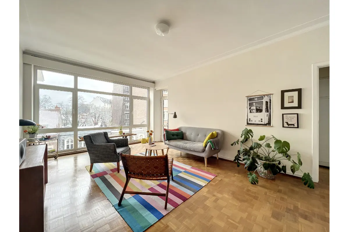 Appartement à  à Ixelles 1050 1500.00€ 2 chambres 85.00m² - annonce 690545