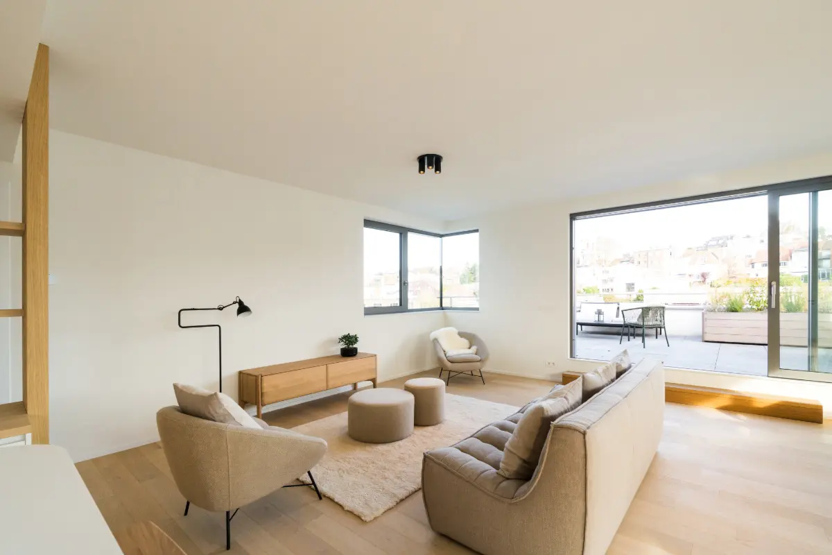 Penthouse te  koop in Ukkel 1180 899000.00€ 2 slaapkamers 140.00m² - Zoekertje 690653