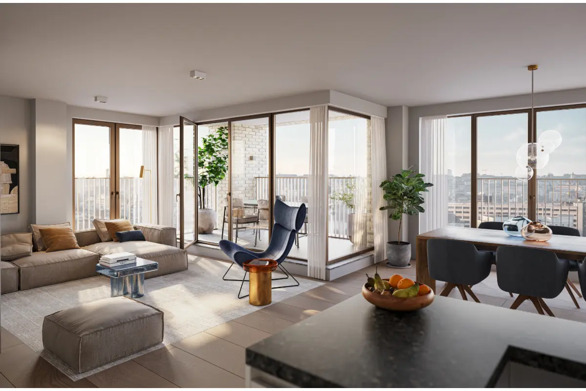 Penthouse te  koop in Evere 1140 558000.00€ 3 slaapkamers 117.10m² - Zoekertje 726482