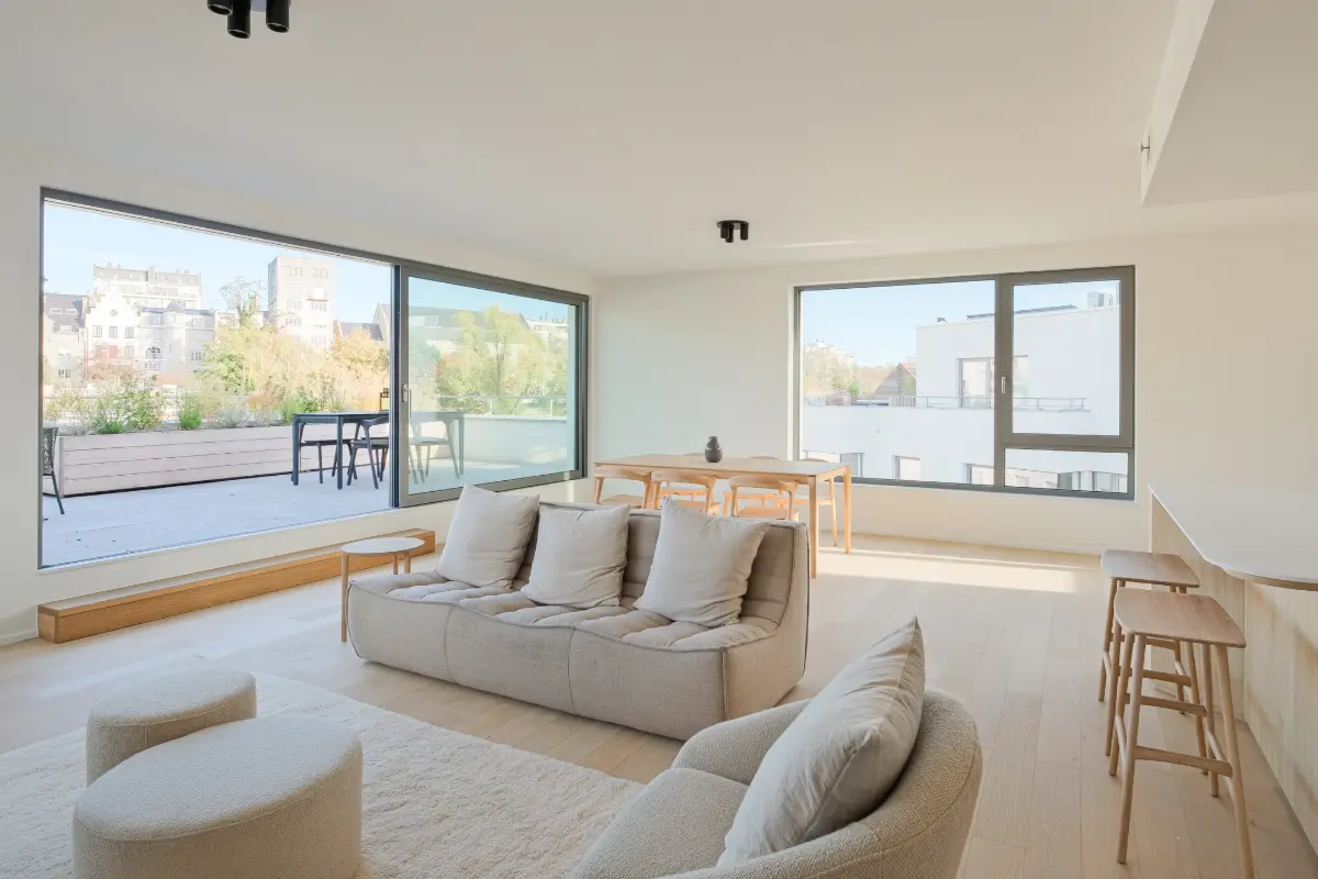 Penthouse te  koop in Ukkel 1180 899000.00€ 2 slaapkamers 140.00m² - Zoekertje 693039