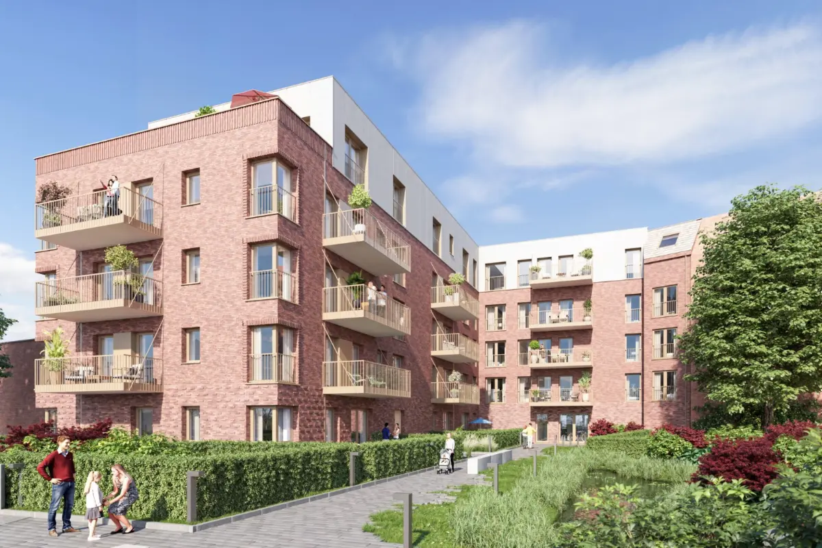 Appartement à vendre à Laeken 1020 345000.00€ 2 chambres m² - annonce 693617