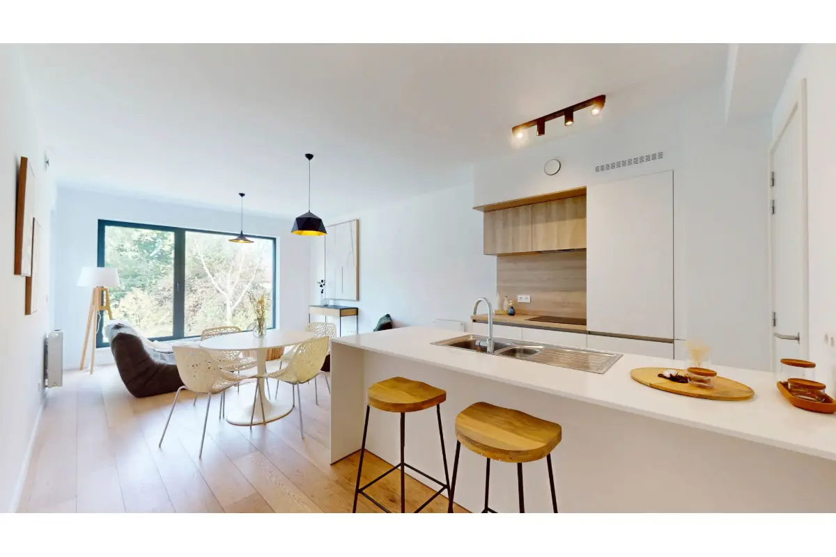 Appartement te  in Sint-Lambrechts-Woluwe 1200 1290.00€ 1 slaapkamers 64.00m² - Zoekertje 695568