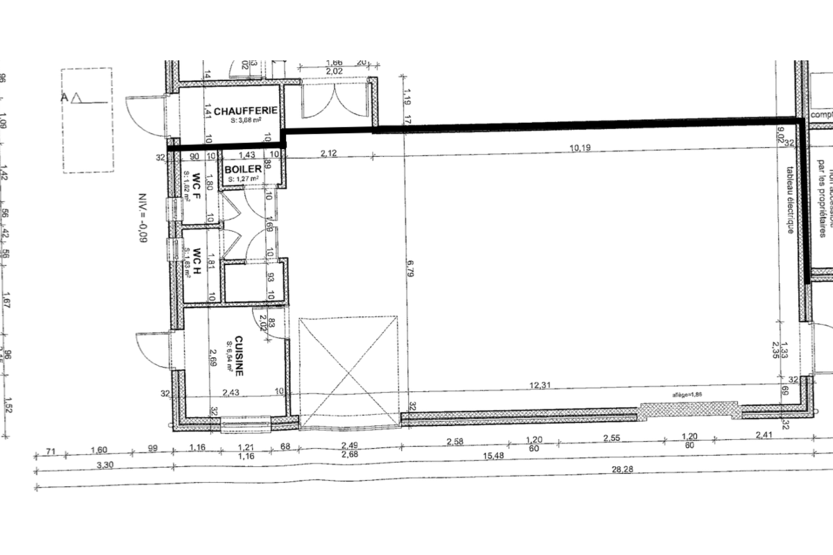 Handelszaak te  koop in Gedinne 5575 110000.00€  slaapkamers 100.00m² - Zoekertje 696481