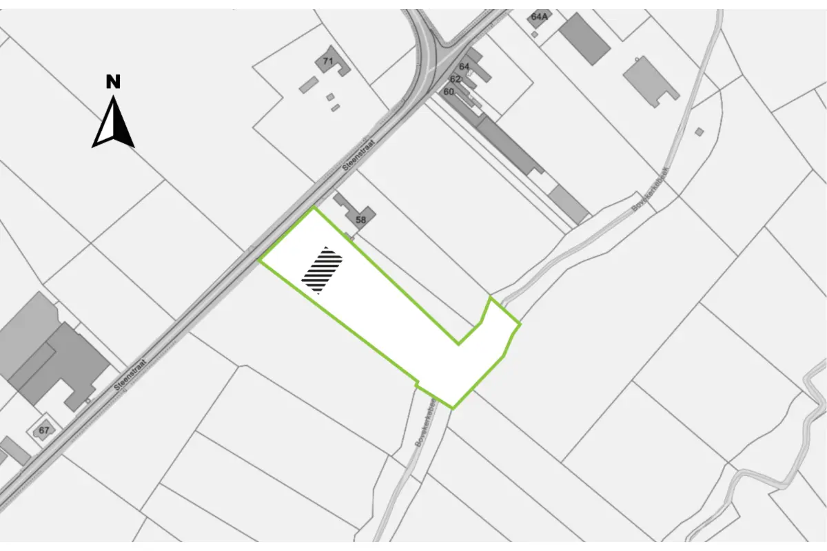Terrain à vendre à Kortemark 8610 425000.00€  chambres m² - annonce 695741