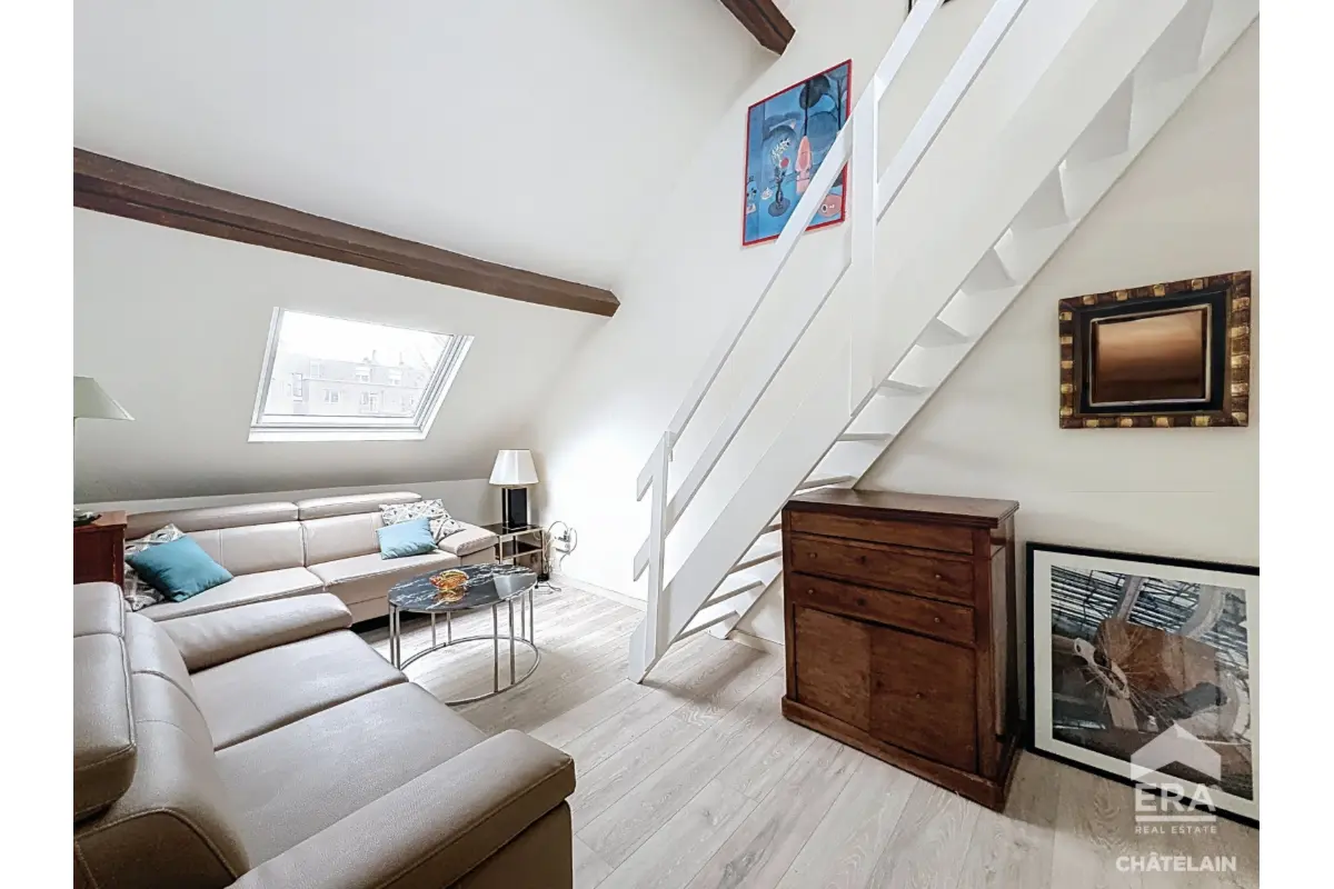 Appartement te  huur in Elsene 1050 1000.00€ 1 slaapkamers 45.00m² - Zoekertje 698110