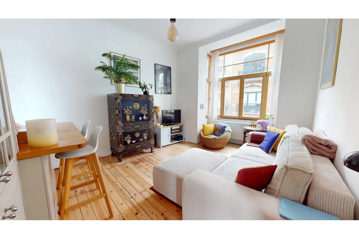 Appartement à louer à Saint-Gilles 1060 820.00€ 1 chambres 42.00m² - annonce 698226