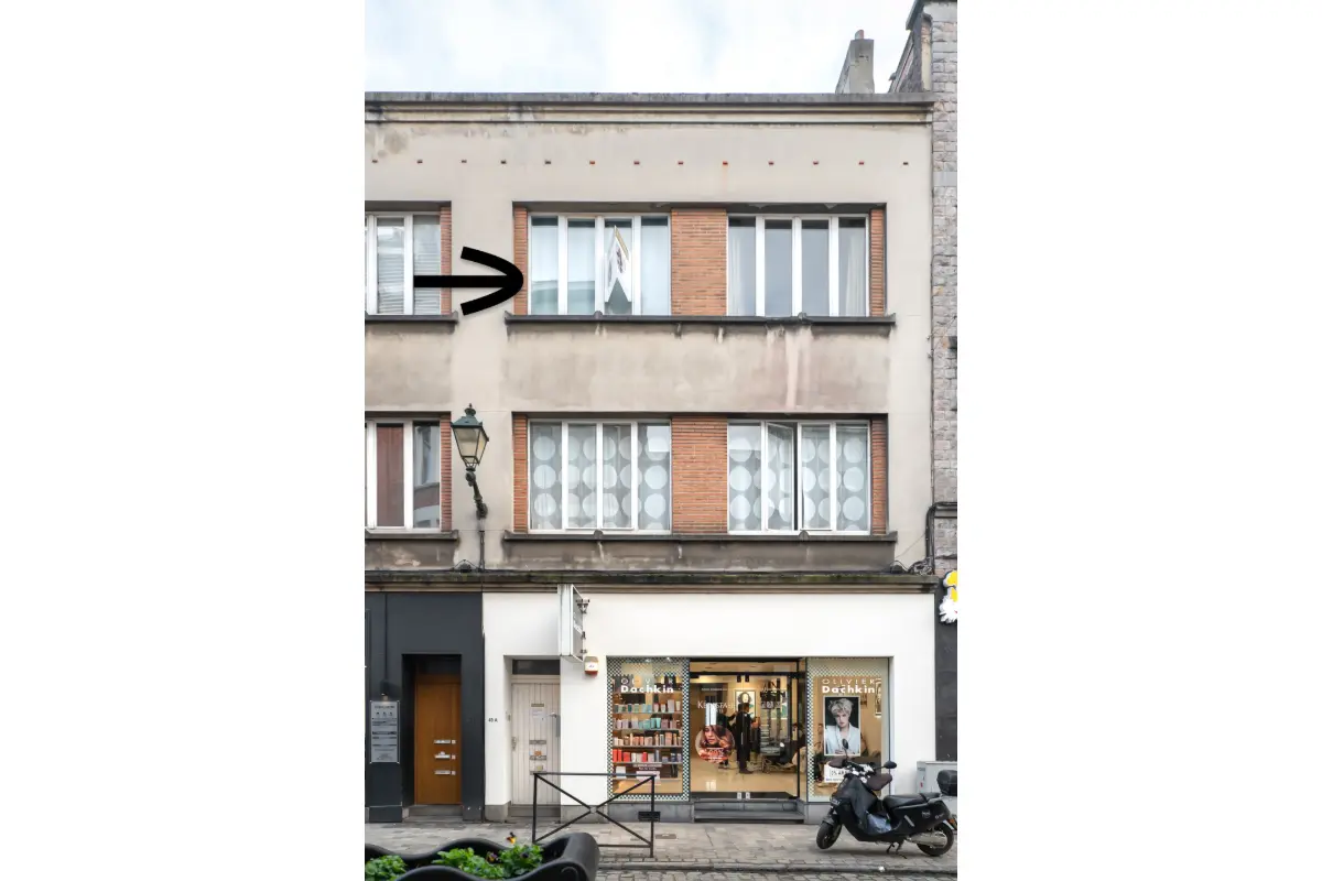 Appartement te  koop in Ukkel 1180 255000.00€ 1 slaapkamers m² - Zoekertje 697494