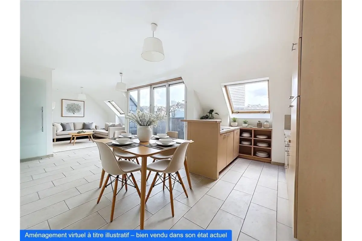 Appartement à vendre à Bruxelles 1000 359000.00€ 2 chambres 75.00m² - annonce 701605