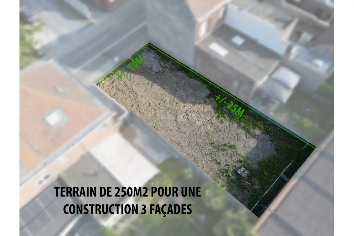 Grond te  koop in Moeskroen 7700 58000.00€  slaapkamers m² - Zoekertje 701827