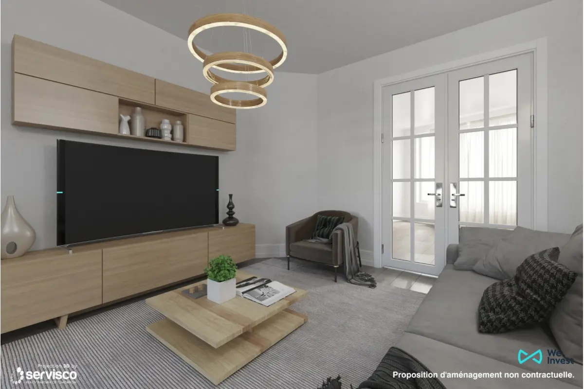 Appartement te  in Schaarbeek 1030 169000.00€ 1 slaapkamers 55.00m² - Zoekertje 702015