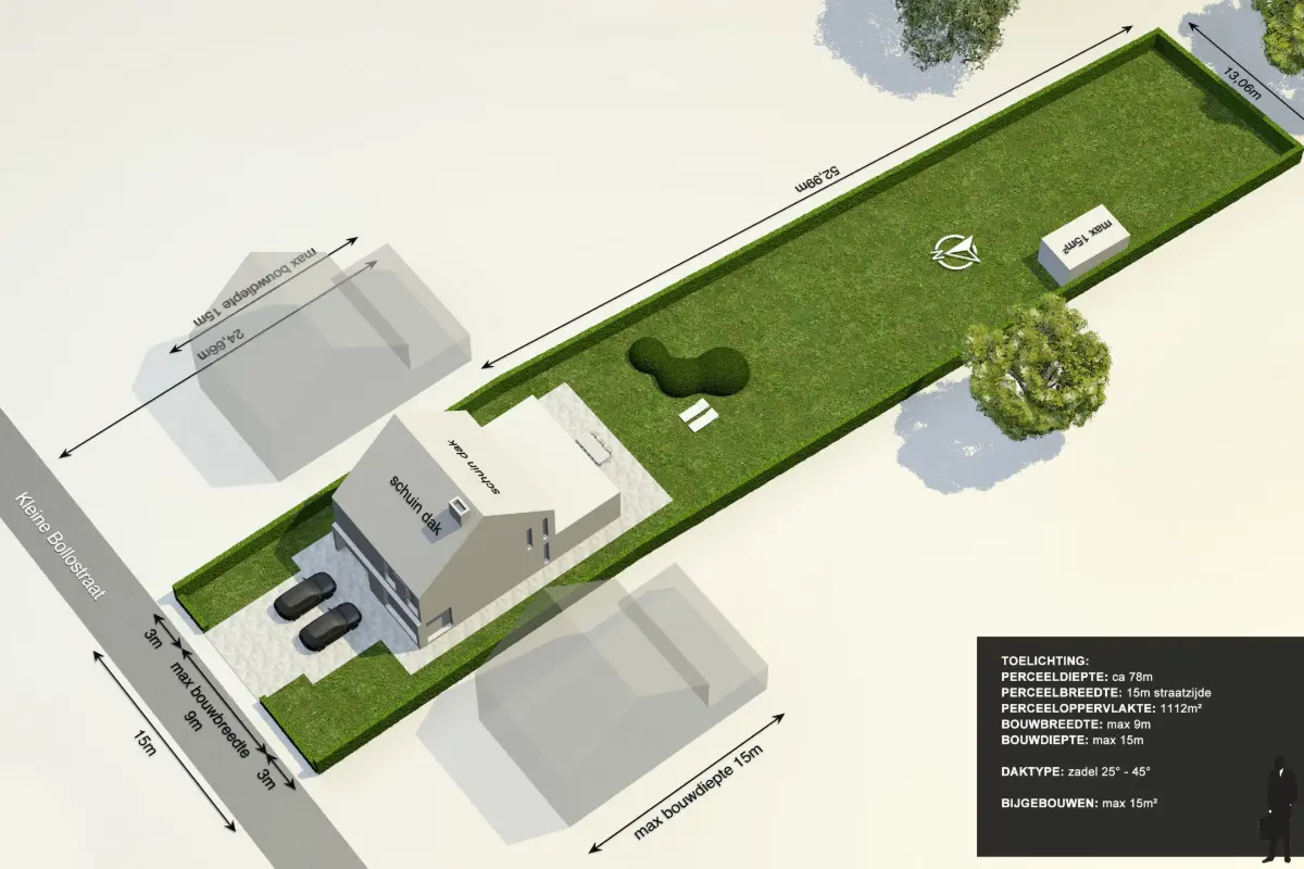 Grond te  koop in Tremelo 3120 209000.00€  slaapkamers m² - Zoekertje 703371