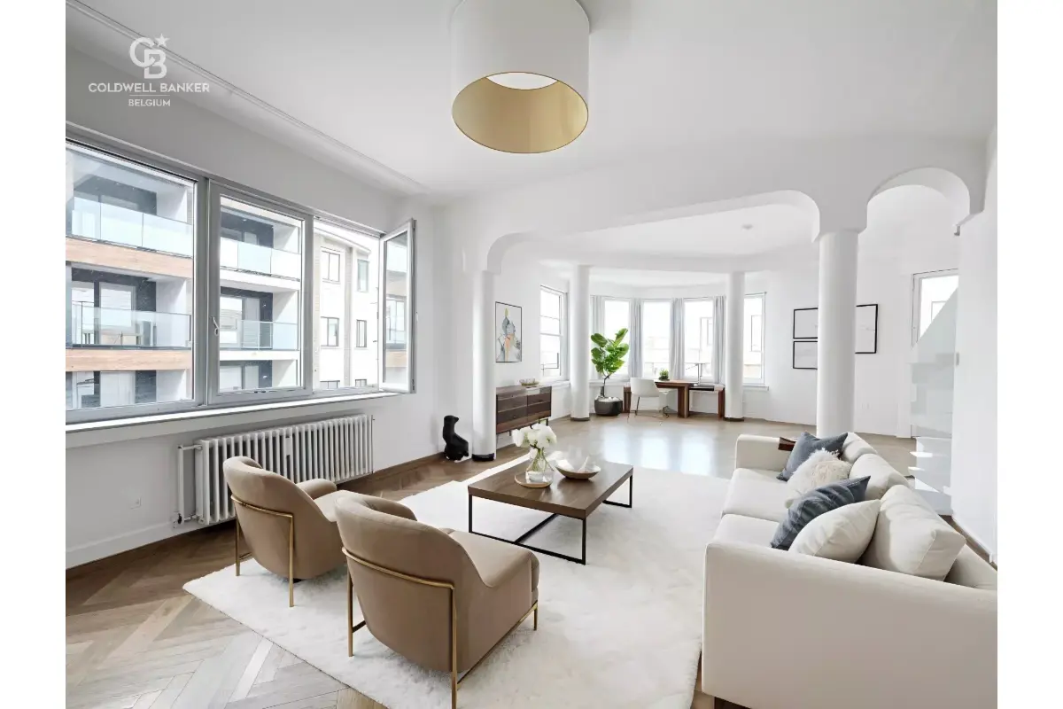 Duplex te  koop in Ukkel 1180 599000.00€ 2 slaapkamers 153.00m² - Zoekertje 703856