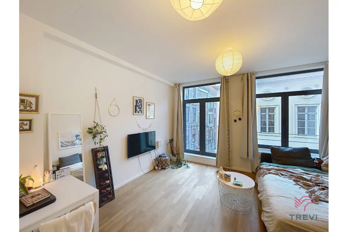 Studio te  huur in Brussel 1000 820.00€  slaapkamers 32.00m² - Zoekertje 708971