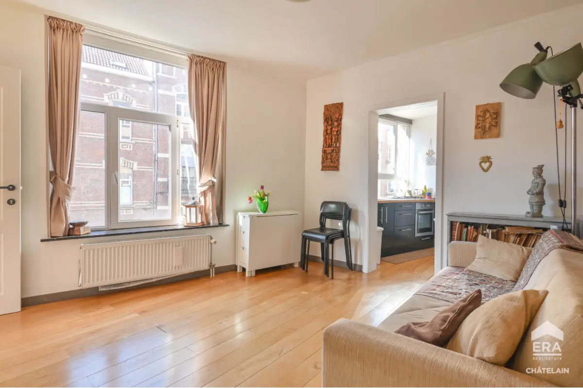 Appartement te  koop in Brussel 1000 265000.00€ 1 slaapkamers 50.00m² - Zoekertje 708901