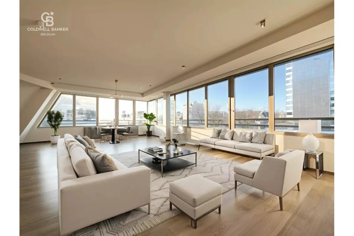 Appartement te  huur in Brussel 1000 2550.00€ 2 slaapkamers 166.00m² - Zoekertje 710289