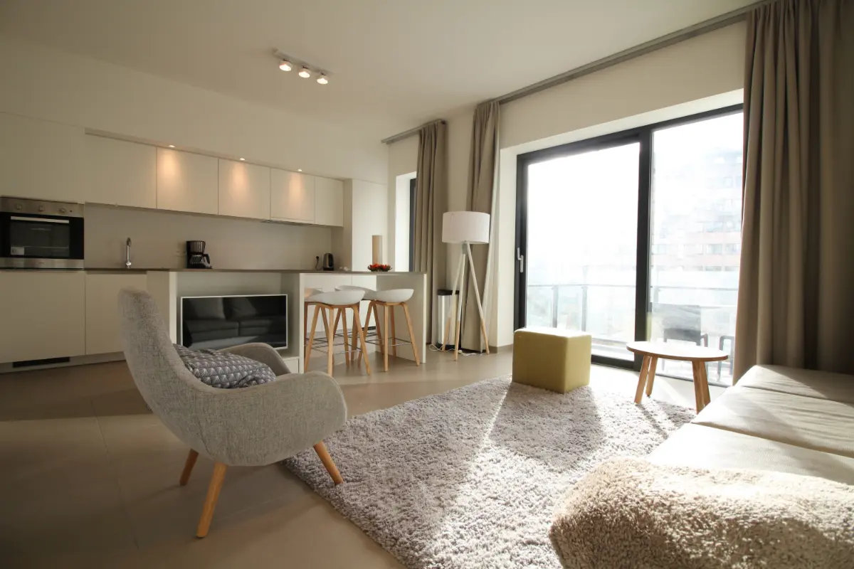 Studio te  huur in Sint-Lambrechts-Woluwe 1200 1100.00€  slaapkamers 38.00m² - Zoekertje 711337