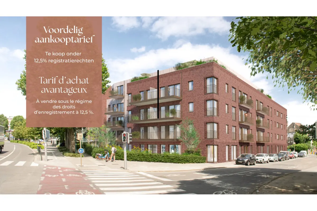 Appartement te  koop in Neder-Over-Heembeek 1120 435000.00€ 3 slaapkamers m² - Zoekertje 716283