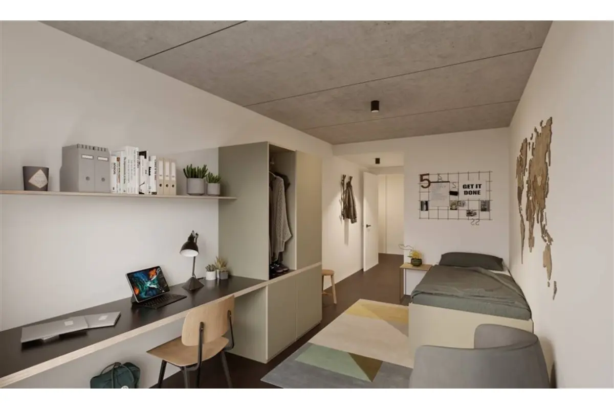 Kot à louer à Courtrai 8500 495.00€ 1 chambres 17.00m² - annonce 716159