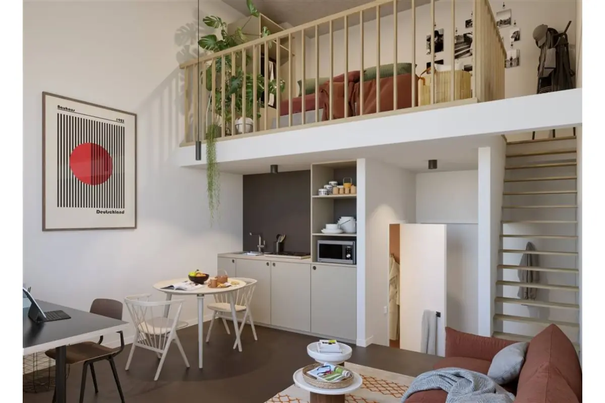 Kot à louer à Courtrai 8500 595.00€ 1 chambres 50.00m² - annonce 716160