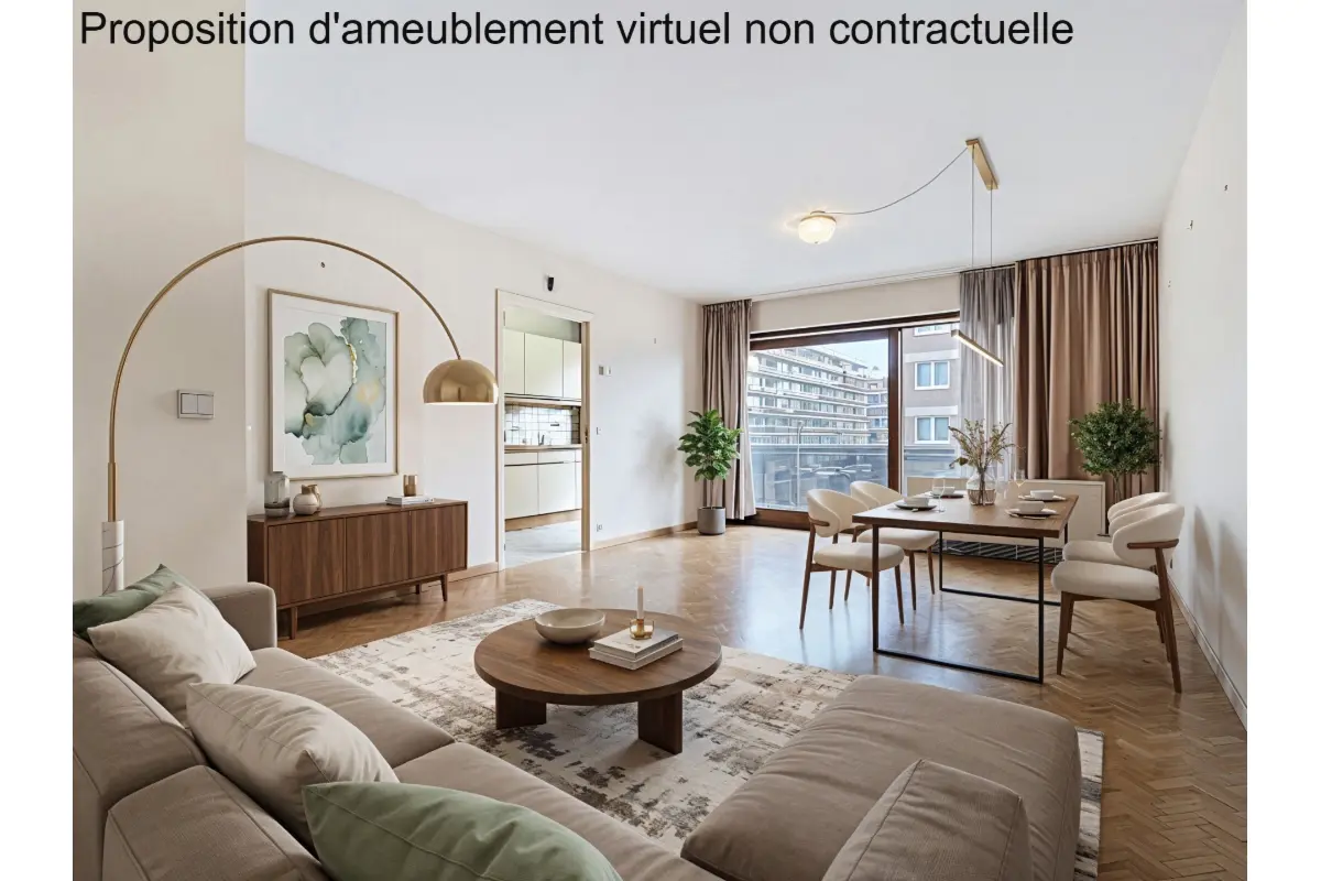 Appartement à  à Berchem-Sainte-Agathe 1082 235000.00€ 2 chambres 80.00m² - annonce 717680