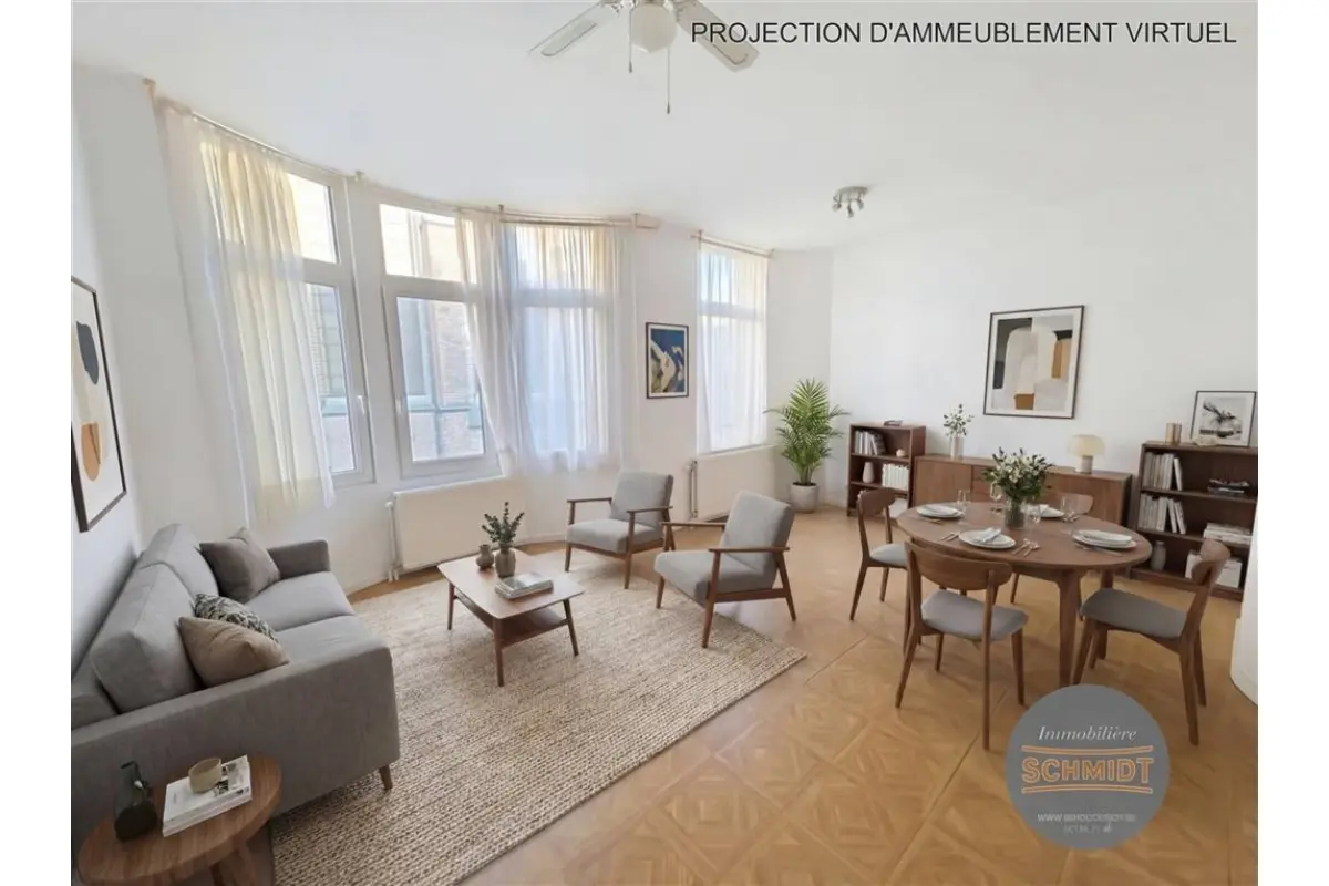 Appartement te  koop in Etterbeek 1040 340000.00€ 2 slaapkamers 80.00m² - Zoekertje 719861