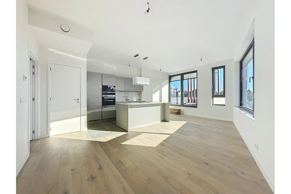 Penthouse te  huur in Ukkel 1180 1750.00€ 2 slaapkamers 98.00m² - Zoekertje 720489