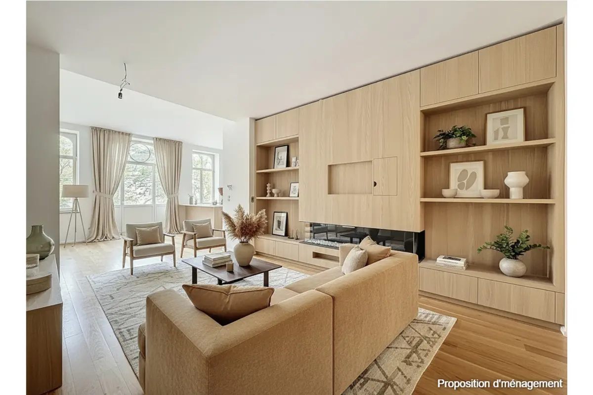 Appartement te  huur in Elsene 1050 2700.00€ 2 slaapkamers 130.00m² - Zoekertje 720490