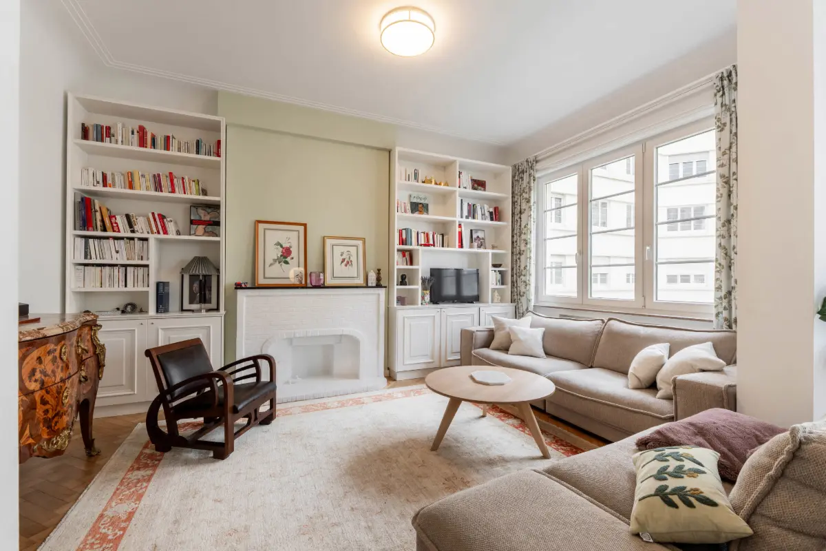 Appartement te  koop in Elsene 1050 495000.00€ 2 slaapkamers 105.00m² - Zoekertje 720197