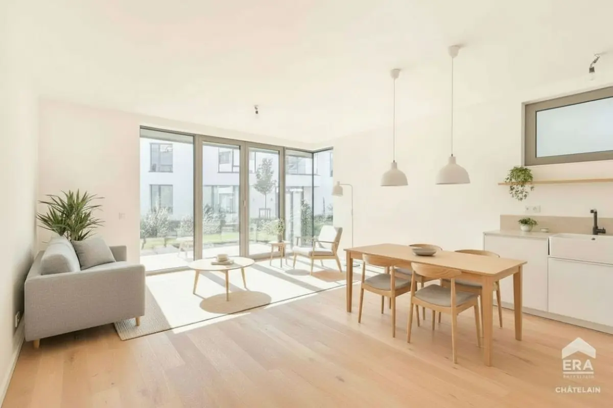 Benedenverdieping te  koop in Ukkel 1180 475000.00€ 2 slaapkamers 85.00m² - Zoekertje 730016