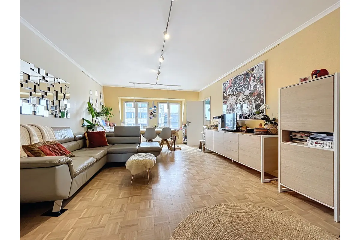 Penthouse te  huur in Brussel 1000 2100.00€ 3 slaapkamers 123.00m² - Zoekertje 731035