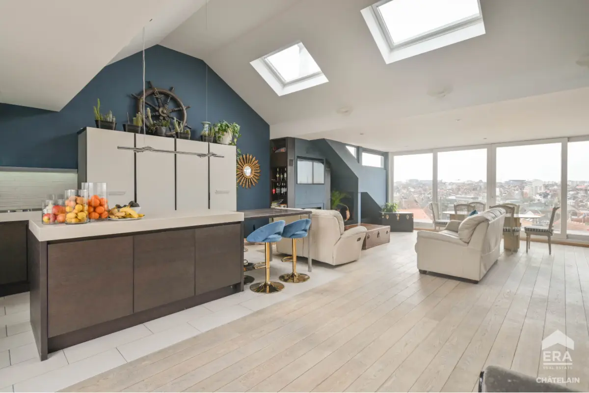 Duplex te  huur in Etterbeek 1040 3490.00€ 4 slaapkamers 198.00m² - Zoekertje 731493