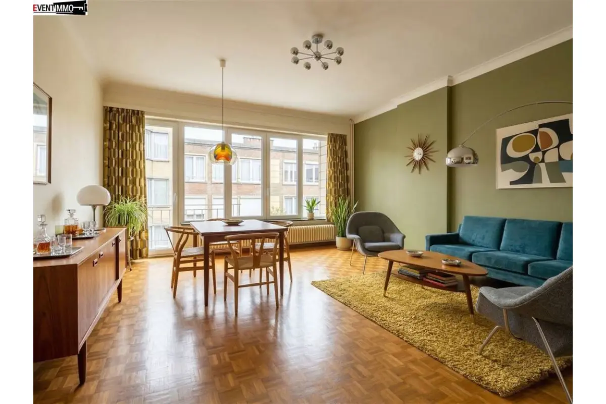 Appartement te  in Elsene 1050 300000.00€ 2 slaapkamers 79.00m² - Zoekertje 732315