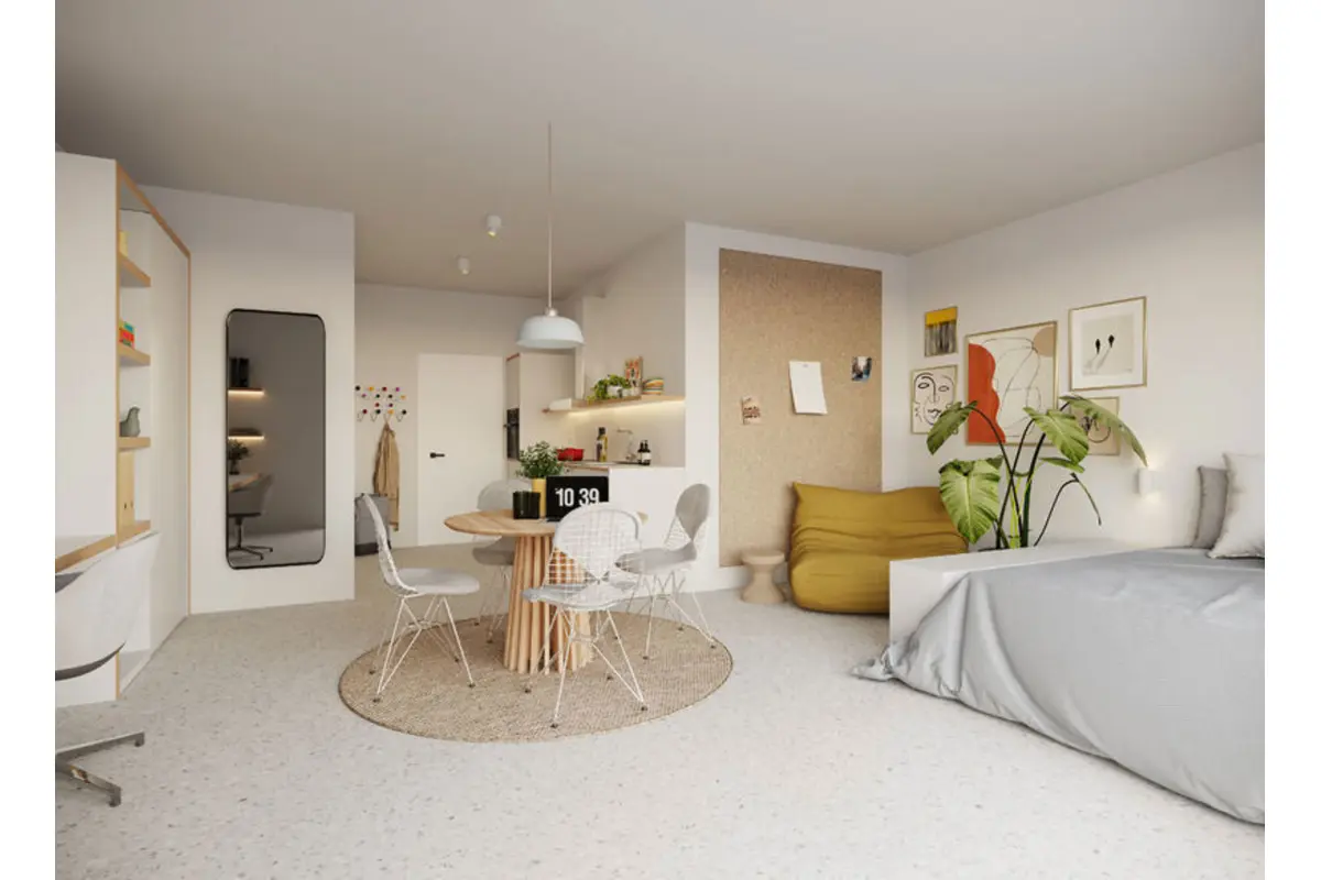 Studio te  koop in Brussel 1000 209000.00€ 0 slaapkamers 29.00m² - Zoekertje 734770