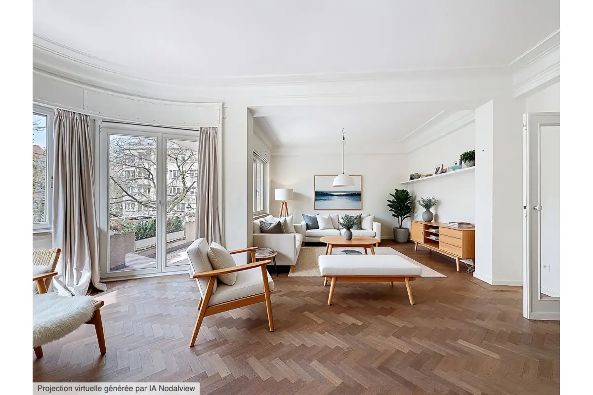 Appartement te  in Sint-Gillis 1060 1700.00€ 2 slaapkamers 115.00m² - Zoekertje 736977