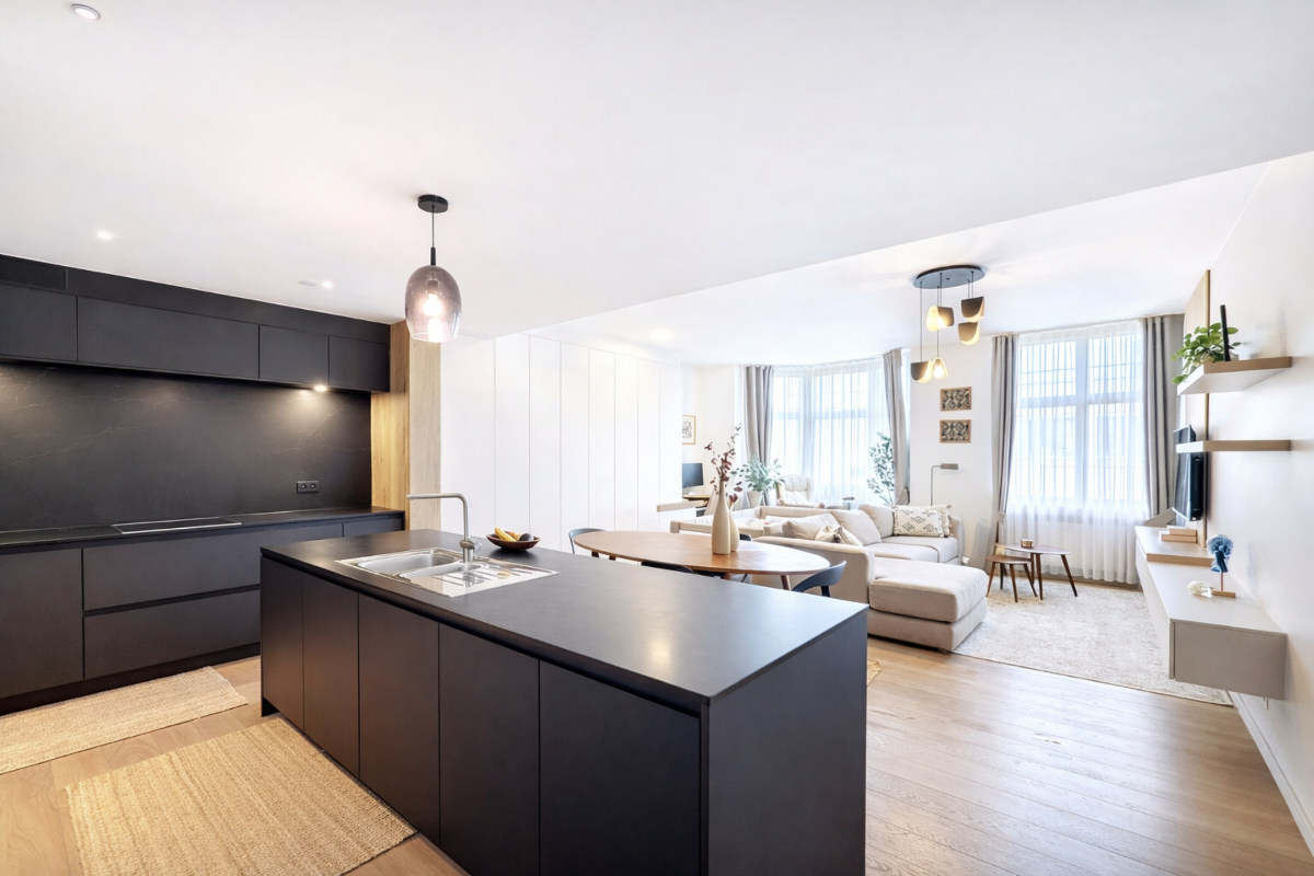 Appartement te  huur in Etterbeek 1040 2590.00€ 2 slaapkamers 110.00m² - Zoekertje 736537