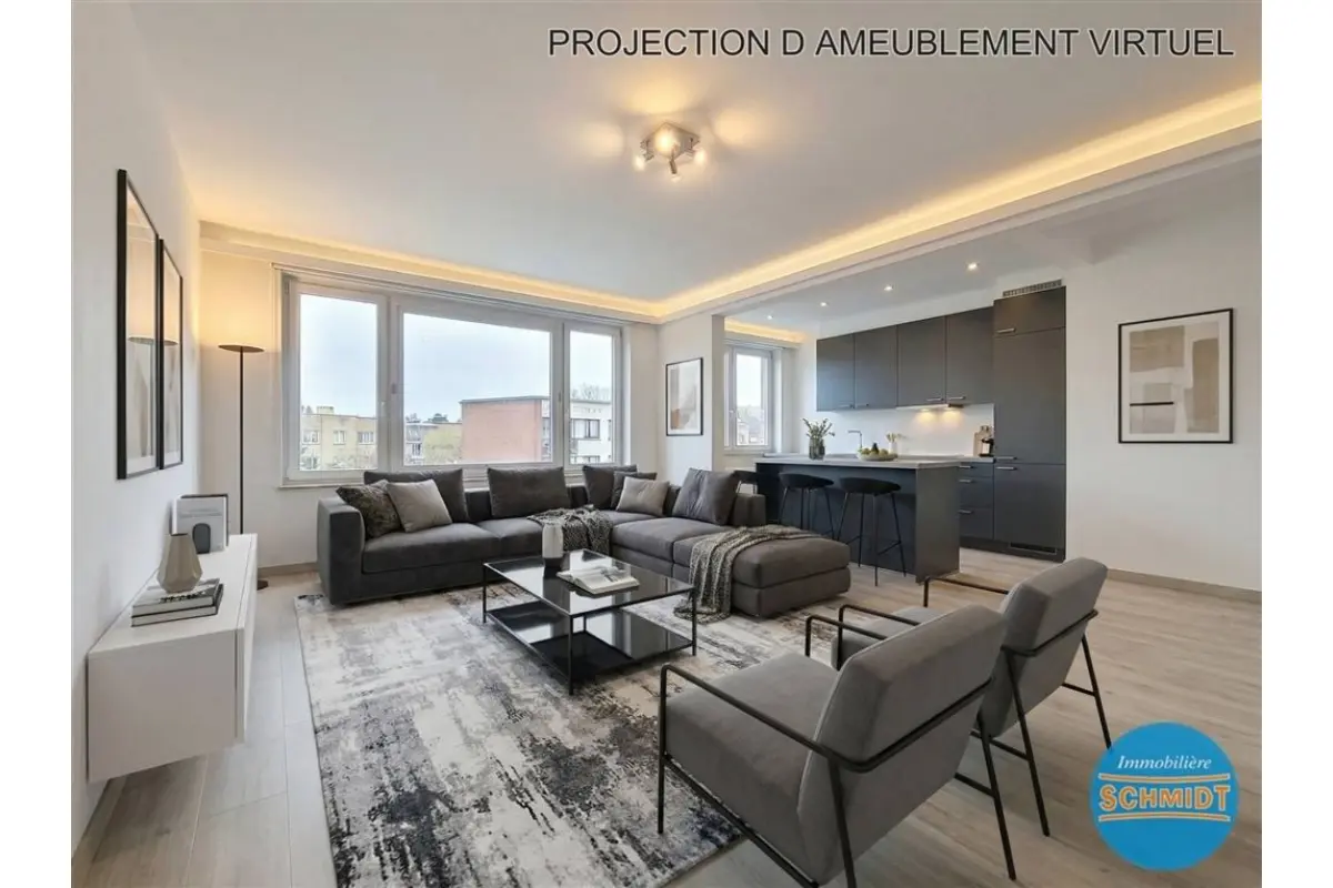 Appartement à louer à Auderghem 1160 1380.00€ 2 chambres 78.00m² - annonce 737624