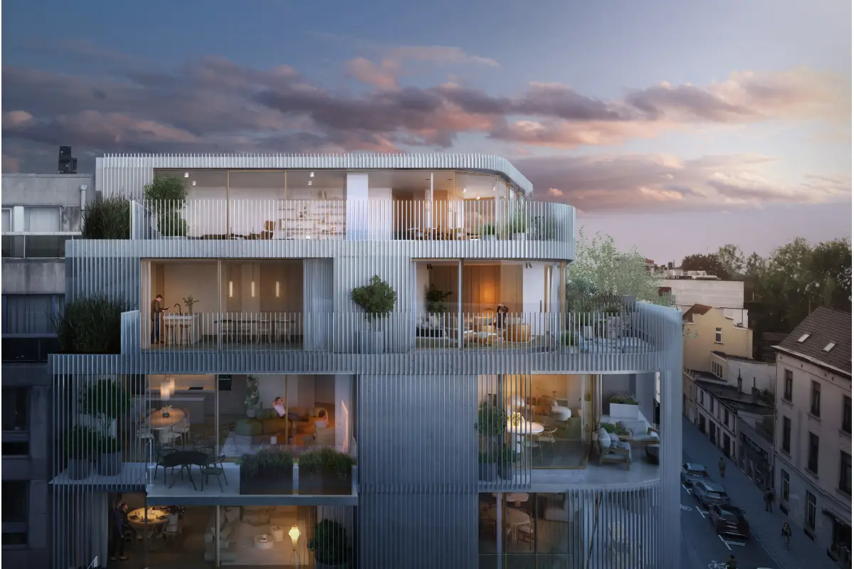 Penthouse te  koop in Elsene 1050 1695000.00€ 3 slaapkamers 199.00m² - Zoekertje 739298