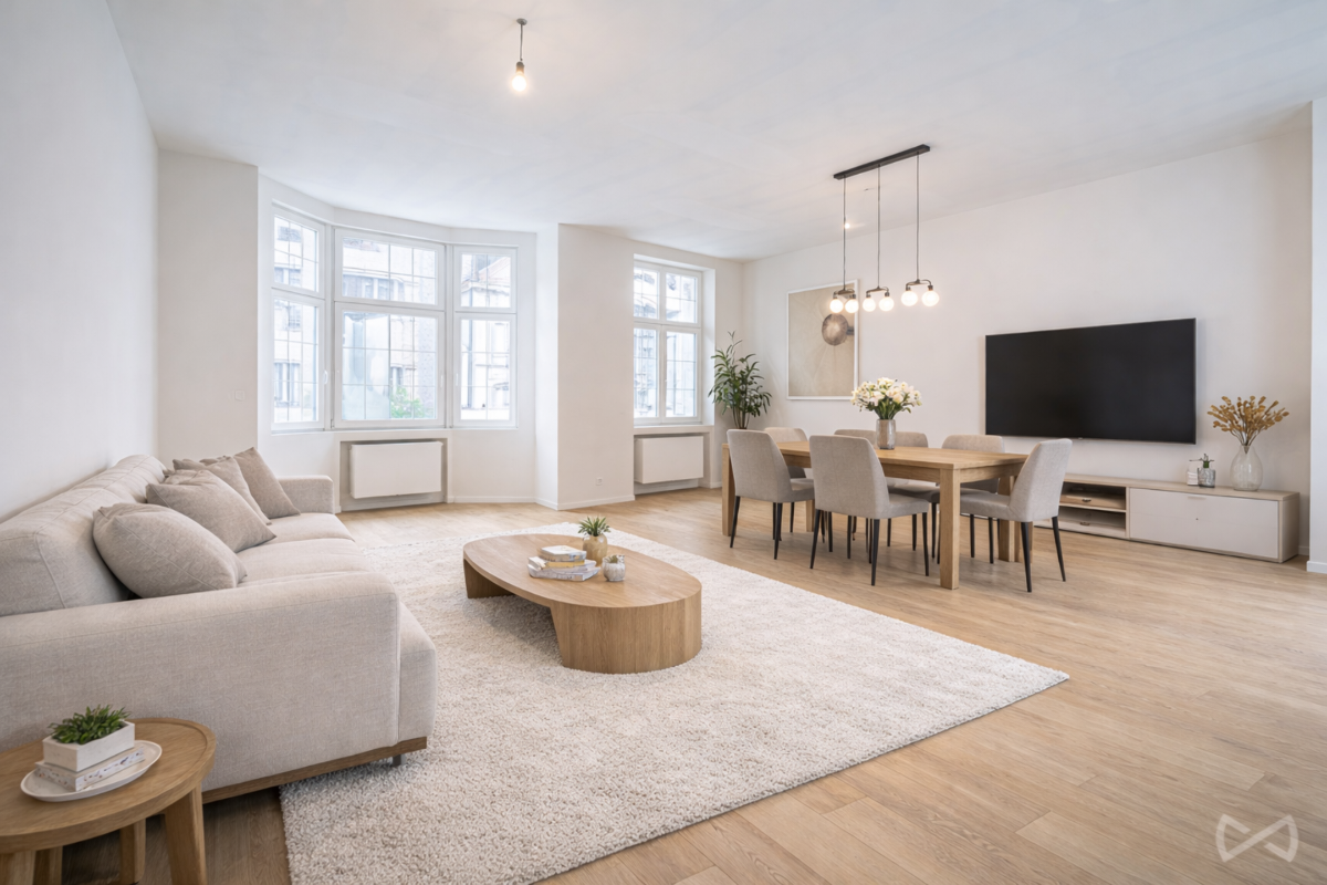 Appartement te  koop in Etterbeek 1040 495000.00€ 2 slaapkamers 117.00m² - Zoekertje 740232